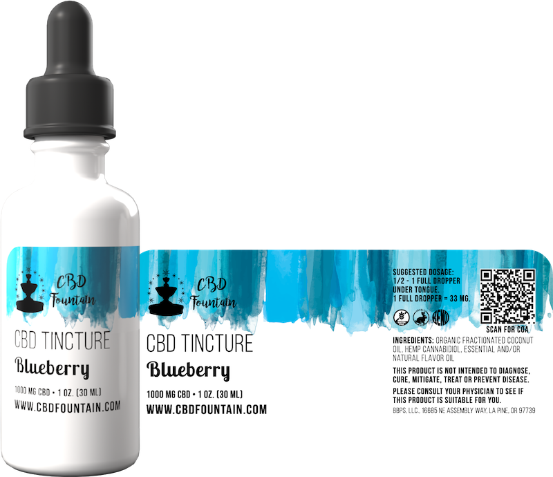 1,000 mg CBD Tincture